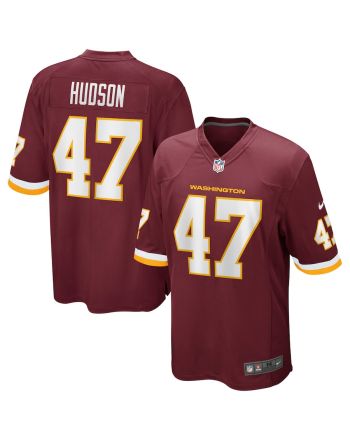 Khaleke Hudson 47 Washington Commanders Football Team Men Game Jersey - Burgundy