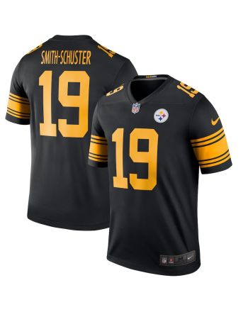 JuJu Smith-Schuster 19 Pittsburgh Steelers Men Color Rush Legend Jersey - Black