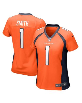 Tremon Smith 1 Denver Broncos Women's Team Game Jersey - Orange