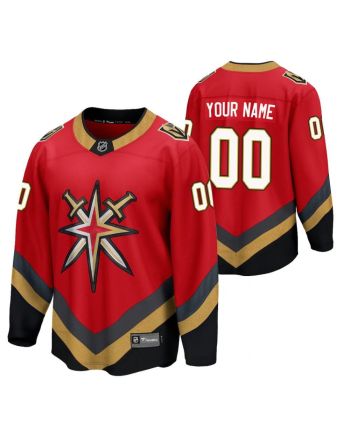 Men Vegas Golden Knights 00 Custom 2023 Special Edition Red Jersey Jersey