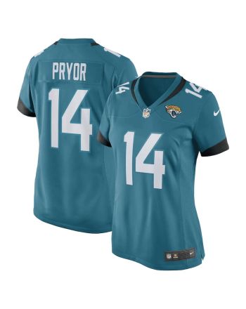 Kendric Pryor Jacksonville Jaguars Women's Game Player Jersey - Teal