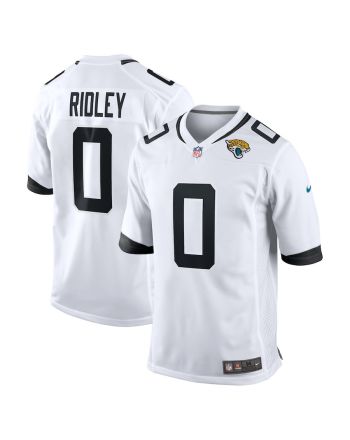 Calvin Ridley 0 Jacksonville Jaguars Men's All Jersey - White