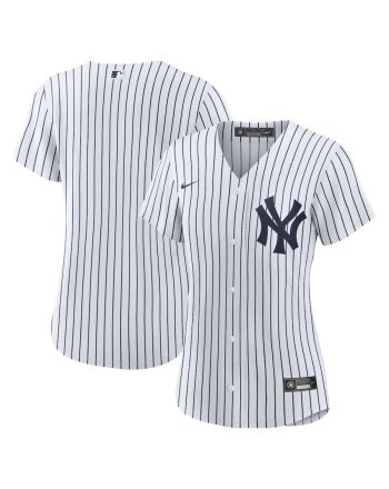 New York Yankees Women's Home Blank Jersey - White