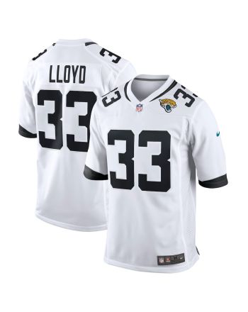 Devin Lloyd 33 Jacksonville Jaguars Away Game Player Jersey - White