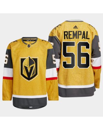 Sheldon Rempal 56 Vegas Golden Knights Gold Jersey 2023 Home