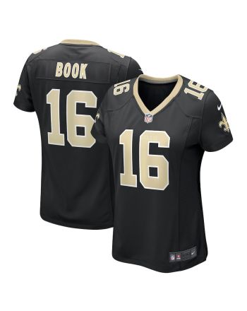 Ian Book 16 New Orleans Saints Women's Game Jersey - Black