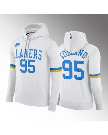 Juan Toscano-Anderson Los Angeles Lakers 2022-23 MPLS Classic Hoodie White Pullover