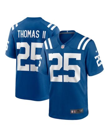 Rodney Thomas II 25 Indianapolis Colts Game Player Jersey - Royal