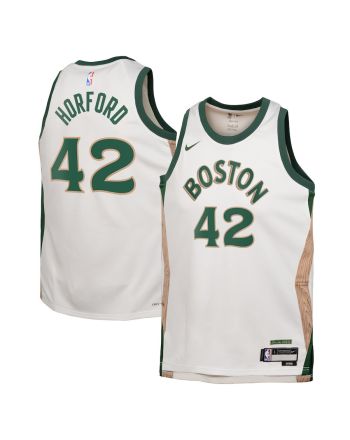 Al Horford 42 Boston Celtics 2023/24 City Edition Swingman YOUTH Jersey - White