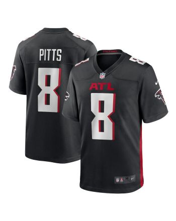 Kyle Pitts 8 Atlanta Falcons YOUTH Game Jersey - Black