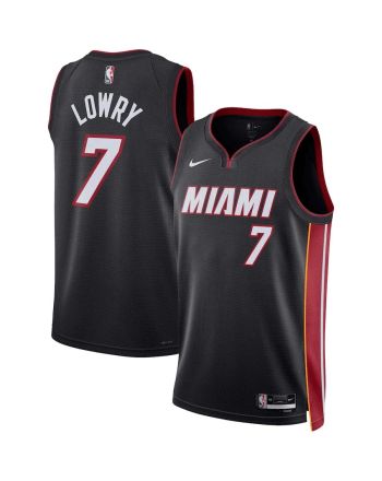 Kyle Lowry 7 Miami Heat Men 2022/23 Swingman Jersey - Icon Edition