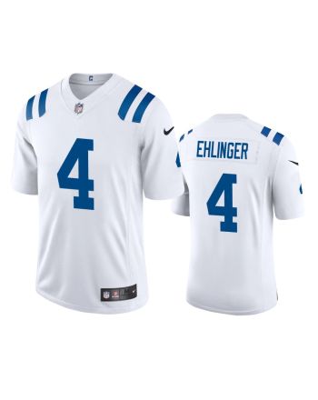 Sam Ehlinger Indianapolis Colts 4 White Vapor Limited Jersey