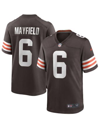 Baker Mayfield 6 Cleveland Browns Men's Game Player Jersey - Brown