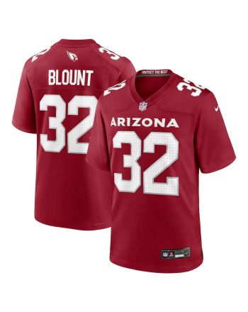 Joey Blount 32 Arizona Cardinals Men Game Jersey - Cardinal