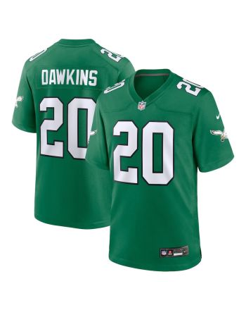 Brian Dawkins 20 Philadelphia Eagles Alternate Retired Game Men Jersey - Kelly Green