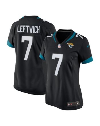 Byron Leftwich 7 Jacksonville Jaguars Women's Alternate Retired Game Jersey - Black