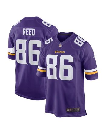 Jake Reed 86 Minnesota Vikings Retired Player Game Jersey - Purple