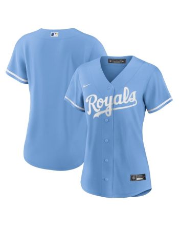 Kansas City Royals Women's Alternate Team Logo Jersey - Light Blue