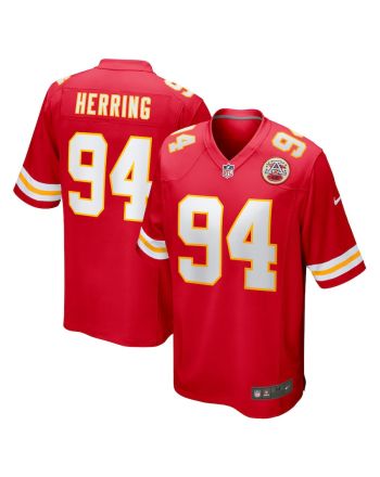 Malik Herring Kansas City Chiefs Team Game Player Jersey - Red