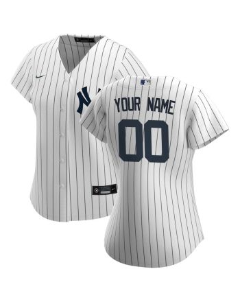 New York Yankees Women's Home Custom Jersey - White