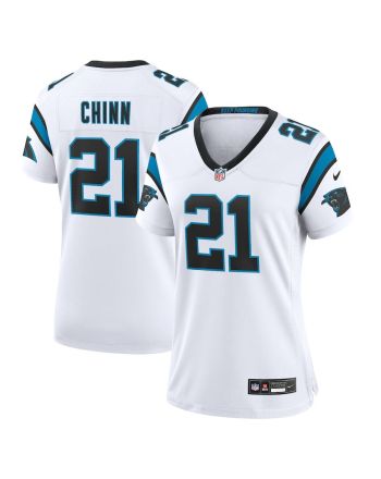 Jeremy Chinn 21 Carolina Panthers Women's Game Jersey - White