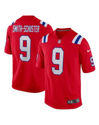 JuJu Smith-Schuster 9 New England Patriots Men Alternate Game Jersey - Red