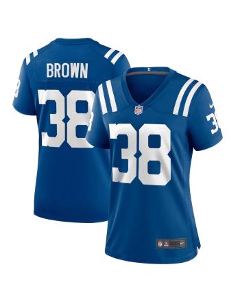 Tony Brown Indianapolis Colts Women's Player Game Jersey - Royal