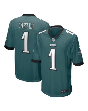 Jalen Carter Philadelphia Eagles 2023 NFL Draft First Round Pick Game Jersey