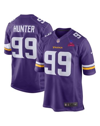 Danielle Hunter 99 Minnesota Vikings 2024 Pro Bowl Patch Game Men Jersey - Purple