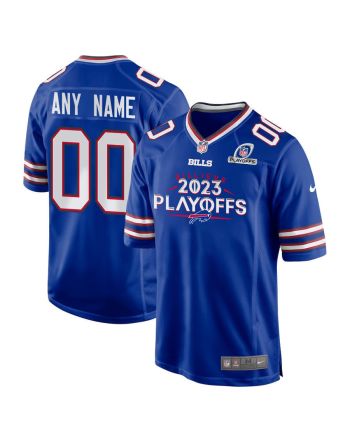 Buffalo Bills Billieve 2023 Playoffs Game Men Custom Jersey - Royal