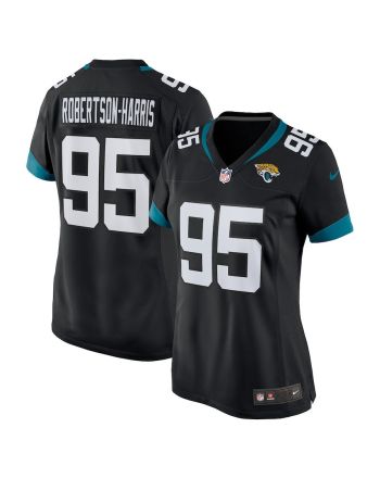 Roy Robertson-Harris 95 Jacksonville Jaguars Women's Game Jersey - Black