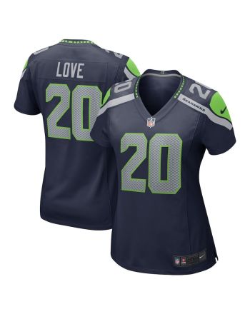 Julian Love 20 Seattle Seahawks Women's Game Player Jersey - College Navy