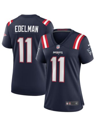 Julian Edelman 11 New England Patriots Women Game Jersey - Navy