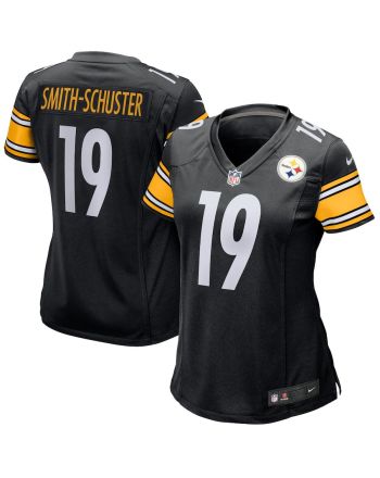 JuJu Smith-Schuster 19 Pittsburgh Steelers Women's Jersey - Black