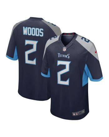 Robert Woods 2 Tennessee Titans Game Men Jersey - Navy Jersey