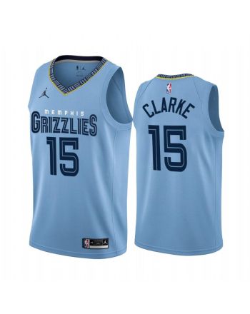 Memphis Grizzlies Brandon Clarke 15 2022-23 Statement Edition Blue Jersey - Men Jersey