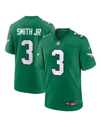 Nolan Smith 3 Philadelphia Eagles Men Alternate Game Jersey - Kelly Green