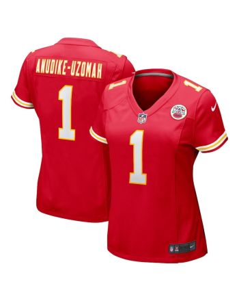 Felix Anudike-Uzomah 1 Kansas City Chiefs Women's 2023 Draft First Round Pick Game Jersey - Red