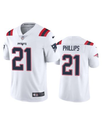 Adrian Phillips New England Patriots White Vapor Limited Jersey