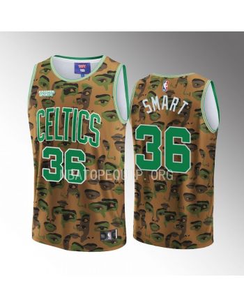 Marcus Smart 36 Boston Celtics NBA & KidSuper Studios Unisex Hometown Jersey