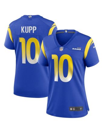 Cooper Kupp 10 Los Angeles Rams Women's Team Game Jersey - Royal