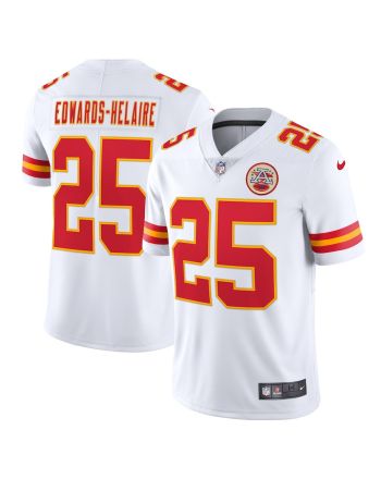 Clyde Edwards-Helaire 25 Kansas City Chiefs Vapor Limited Jersey - White