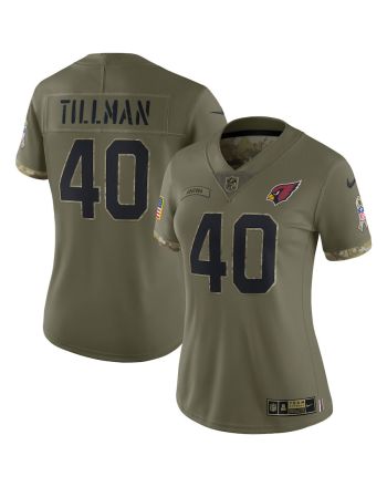 Pat Tillman Arizona Cardinals Women's 2022 Salute To Service Retired Player Limited Jersey - Olive