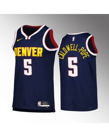 Kentavious Caldwell-Pope 5 Denver Nuggets Navy Jersey 2022-23 Icon Edition Swingman