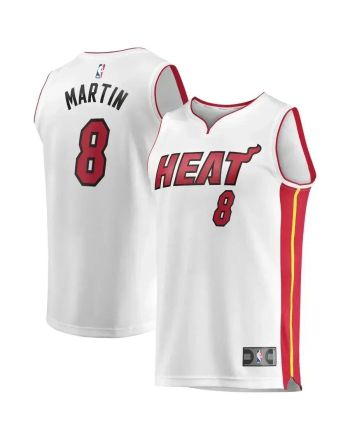 Jeremiah Martin Miami Heat Fast Break Player Jersey White - Association Edition