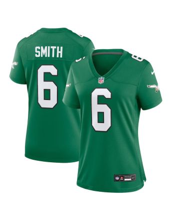 DeVonta Smith 6 Philadelphia Eagles Alternate Game Women Jersey - Kelly Green