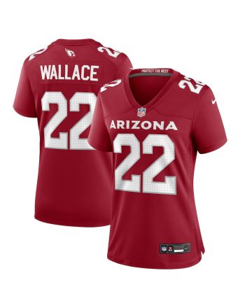 K'Von Wallace 22 Arizona Cardinals Women Team Game Jersey - Cardinal