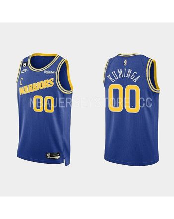 Golden State Warriors 00 Jonathan Kuminga 2022-23 Classic Edition Royal Men Jersey