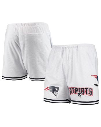 New England Patriots Team Standard Mesh Shorts - White