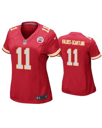 Marquez Valdes-Scantling 11 Kansas City Chiefs Women Game Jersey - Red Jersey